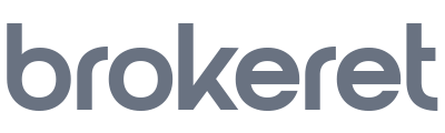 Brokeret Monochrome Logo